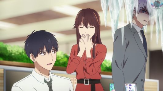 Koori Zokusei Danshi to Cool na Douryou Joshi -Episodul 6
